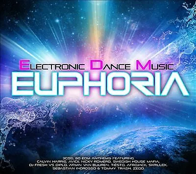 Various Artists : Electronic Dance Music Euphoria 2013 CD 3 Discs (2013) • £3.30