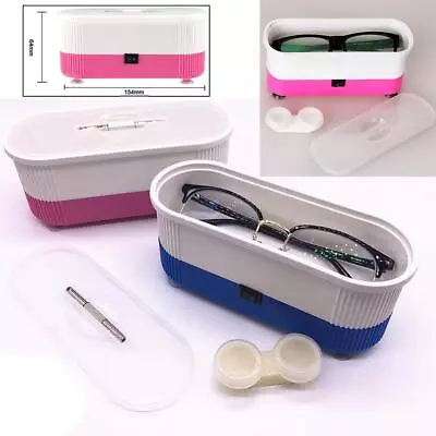 3in1 Ultrasonic Automatic Cleaner Machine For Jewelry Glasses Lens Watches Rings • $11.99