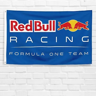 Red Bull 3x5 Ft Flag Car Motorcycle Formula 1 Racing Team F1 Honda Mobil1 Banner • $13.99