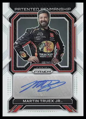 2023 Panini Prizm Racing #PP-MTJ Autograph White Prizm #1/5 Martin Truex Jr. • $49.99