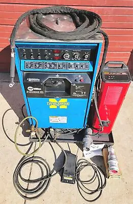 1phase Miller Turnkey Syncrowave 351 Tig Weld / Coolarc 40 Free Ship • $7000