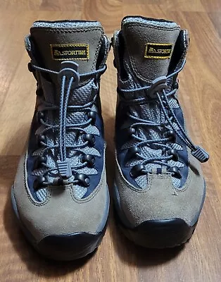 La Sportiva Trekking Pingora GTX Brown Leather Womens Hiking Boots Size 7.5 • $55