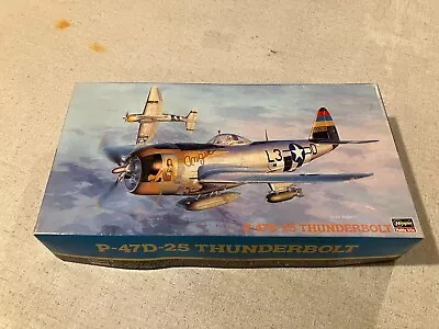 Hasegawa P-47D-25 Thunderbolt 1/48 With Extra Propeller   Kit 09140 • $27.99