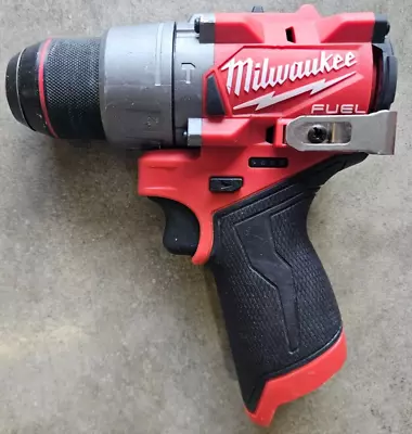 Milwaukee M12 FUEL 1/2  Brushless Hammer Drill Model# 3404-20 Bare Tool • $59.99