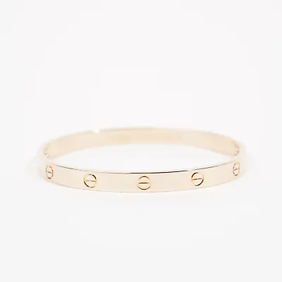 £5260 • Buy Cartier Womens 18k Rose Gold Love Bracelet