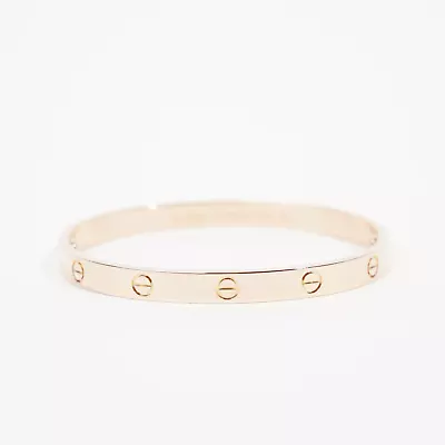 £5260 • Buy Cartier Womens 18k Rose Gold Love Bracelet