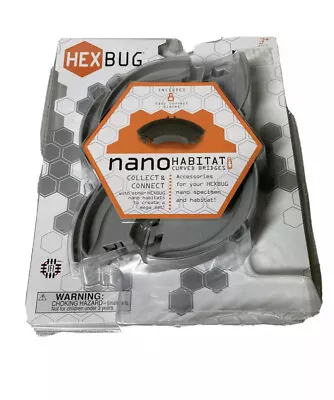 $9.87 • Buy 🔥HEXBUG Micro Robotic Creatures Nano Habitat - Curved Bridges - 8 Pieces 🔥