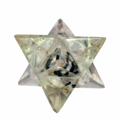 £5.10 • Buy Rainbow Moonstone Stone Merkaba Orgone Reiki Gemstone Spiritual Sacred Geometry