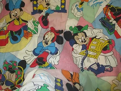 Vintage Disney Mickey Mouse Comforter 1980's Twin • $59.99