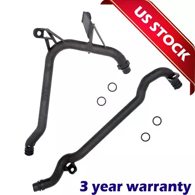 $34.98 • Buy 2 PCS Engine Heater Inlet Water Coolant Pipe W/O-rings For BMW E46 E39 M54 Z3 Z4