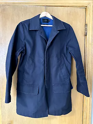 J.Crew Ludlow Water-Repellent Mac Jacket Trench Navy XS E8564 • $70