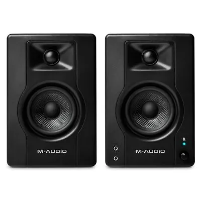 M-Audio BX3BT 3.5-Inch 120W Bluetooth Studio Monitors Black • $129