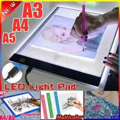 $44.72 • Buy Diamond Painting Embroidery Tools LED Light Pad Dimmable Light Board Full Dr LZ