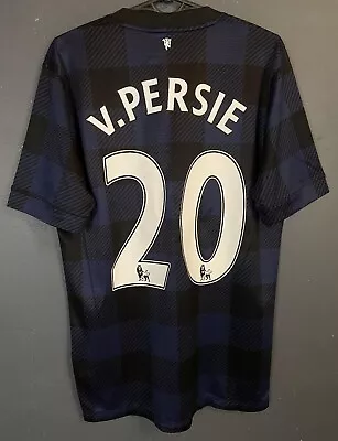 Men's Manchester United 2013/2014 Van Persie Soccer Football Shirt Jersey Size S • $119.99