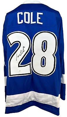 Ian Cole Autographed Signed Inscribed Jersey Tampa Bay Lightning JSA COA • $63.99
