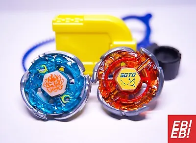 BEYBLADE TAKARA TOMY LOT Of 2 Sagittario Fireblaze Metal Fusion Masters Fury 4D • $45