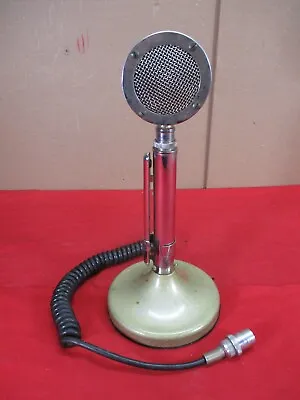 Vintage Astatic D-104 Lollipop HAM CB Desktop Microphone Push Button Base 4 Pin • $131.99