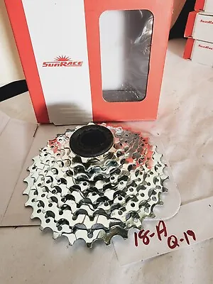 SunRace M55 Cassette Sprocket 8 Speed 11-32T Zinc • $17