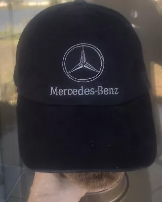 Mercedes Benz Embroidered Logo Hat One Size Back Buckle Adjustable (2) • $9.99