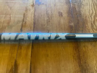 $58.88 • Buy Matrix White Tie MFS X5 55-gram Stiff Flex 3W Length Shaft 2705