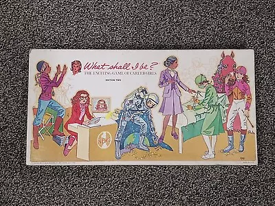 Vintage What Shall I Be Board Game Girls 2nd Edition 1976 Selchow Righter • $25