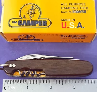 Imperial Knife Made In USA 1956-88 The CAMPER Multi Tool Vintage NOS • $49.99