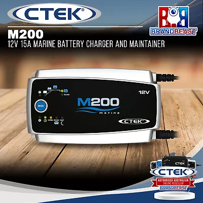 CTEK M200 12V 15A Marine Battery Charger And Maintainer • $485.74