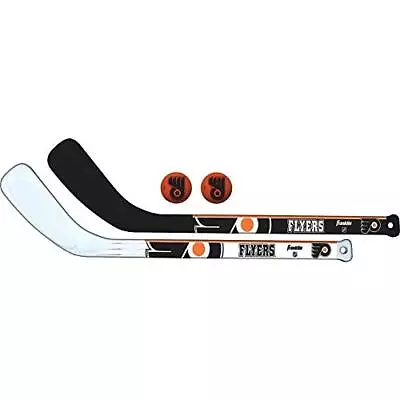 Franklin Sports Philadelphia Flyers NHL Mini Two Player Hockey Stick Set  • $15.99