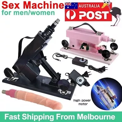 Sex Machine Telescopic Realistic Thrusting Dildo Dong Vibrator Sex Toy • $20