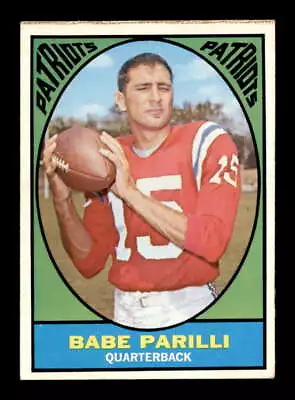 1967 Milton Bradley #2 Babe Parilli   EX+ X3038560 • $8.25
