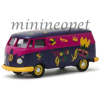 Greenlight 30126 Vw Volkswagen Type 2 Panel Van 1/64 Mardi Gras 2020 Purple • $6.30