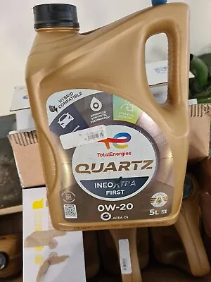 £25 • Buy Total Quartz Ineo Xtra First 0w-20 Peugeot PSA B71 2010 Synthetic Engine Oil 5L