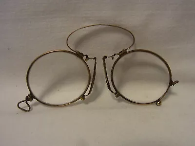 Eyeglasses Pince-nez Antique German #U • $53.99