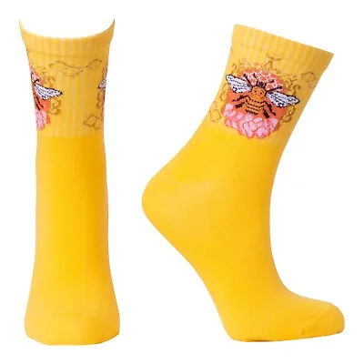 £6.50 • Buy Bee Cute Fun Socks/Gift Socks/Novelty Socks/Funky Socks/Unisex Socks