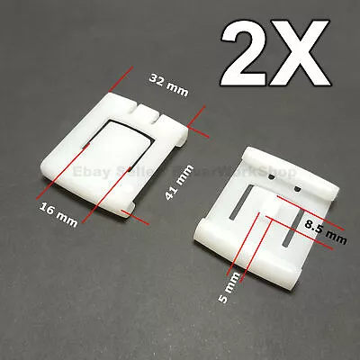 2X Seat Clips Runner Guide For VW GOLF MK1 MK2 MK3 CORRADO SCIROCCO SEAT Etc. • $5.39