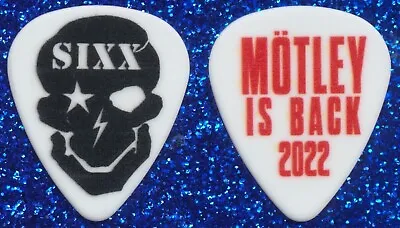 MOTLEY CRUE-2022 NIKKI SIXX Tour Guitar Pick-MOTLEY'S BACK! • $9.99