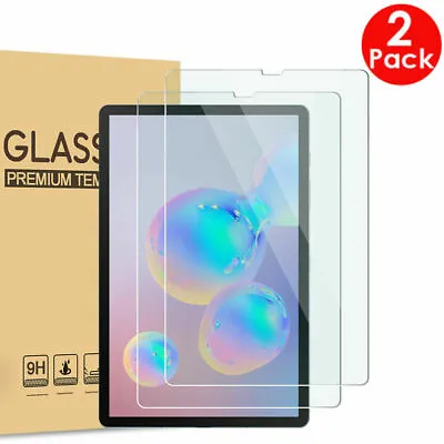 £4.49 • Buy 2 Pack Tempered Glass Screen Protector For Samsung Galaxy Tab T560/T580/T515/590