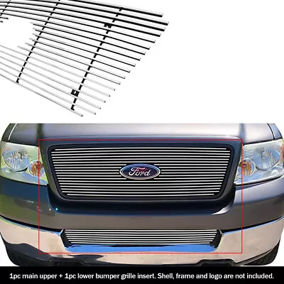 Fits 2004-2005 Ford F-150 Honeycomb Style Aluminum Billet Grille Combo • $64.99