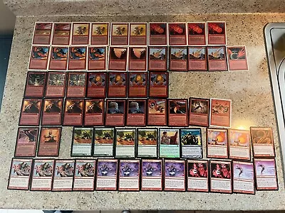 Magic The Gathering Deckmaster Lot 61 Total Cards • $9.99