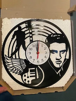 Elvis Presley Album Battery Clock 12  W/ Orig Box • $16.99