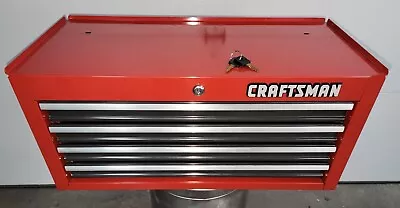 CRAFTSMAN 4-Drawer Middle Intermediate Tool Cabinet 1999 Vintage 706.650295 USA • $375