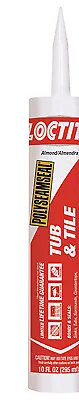 POLYSEAMSEAL Tub And Tile Adhesive Caulk Almond 1 To 14 Days Curing 20 To 170 • $9.23