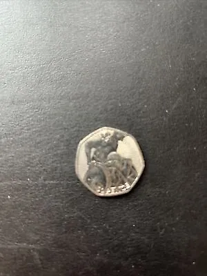 50p Coin London Olympics 2011 Wheelchair Rugby Paralympics Circulated • £2.99
