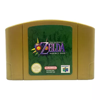 The Legend Of Zelda Majora’s Mask - Nintendo 64 N64 Authentic PAL • $135