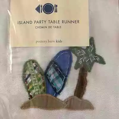 Pottery Barn Kids Island Party Table Runner • $32