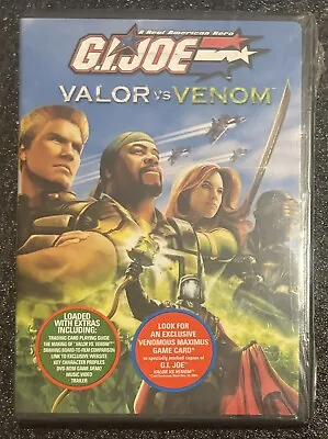 G.I. JOE VALOR  VS. VENOM 2004 DVD New & Sealed Paramount MISB • $18.99