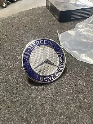 Mercedes-Benz C CL CLK CLS E GL GLK ML SL R S Class Hood Emblem Badge Genuine OE • $25