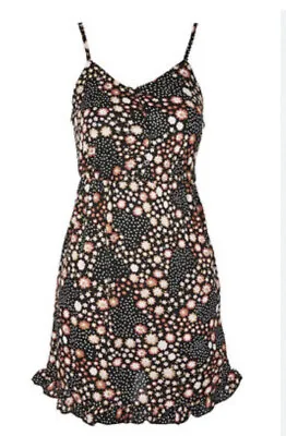 £8.99 • Buy TOPSHOP Floral Cami Dress UK 4 Petite
