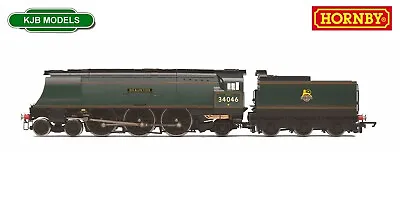 OO Gauge Hornby R30114 BR West Country Class 34046 Braunton Loco RRP £266.49 • £239.84