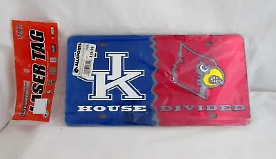 U.K. KENTUCKY U Of L LOUISVILLE HOUSE DIVIDED License Plate / Car Tag Laser Tag • $14.99